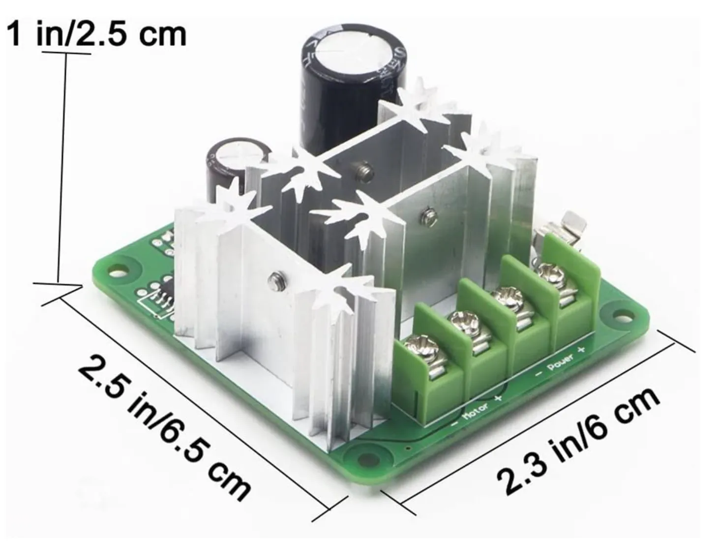 6 V – 90 V 15 A Pulse Width PWM DC Motor Speed Controller