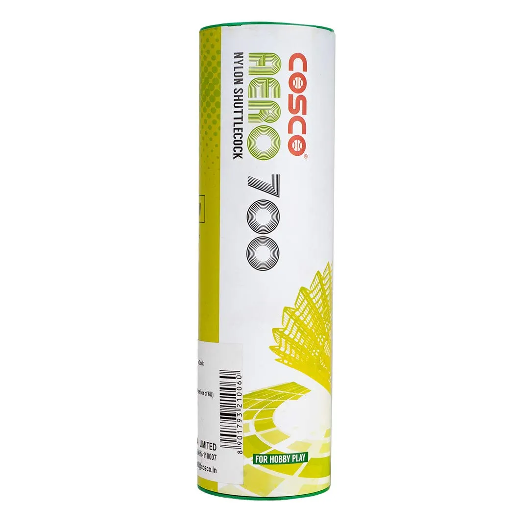 Aero 700 Yellow Nylon Shuttlecock