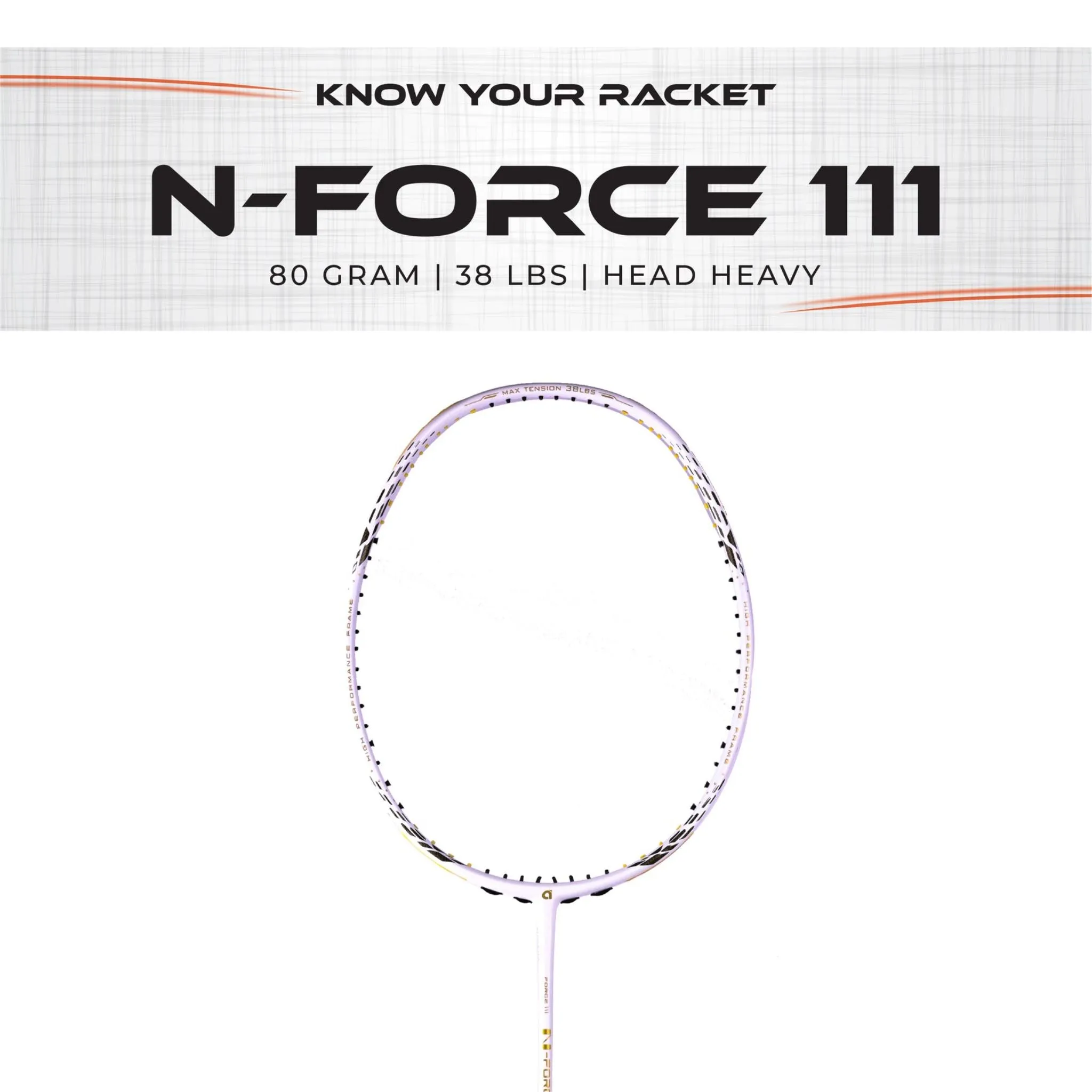 APACS N Force III Badminton Racket