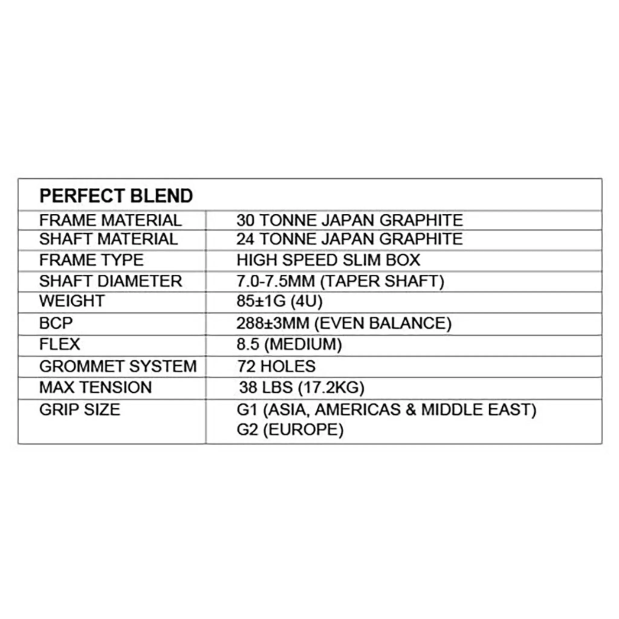 APACS Perfect Blend Badminton Racket
