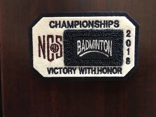 Badminton Championship Patch