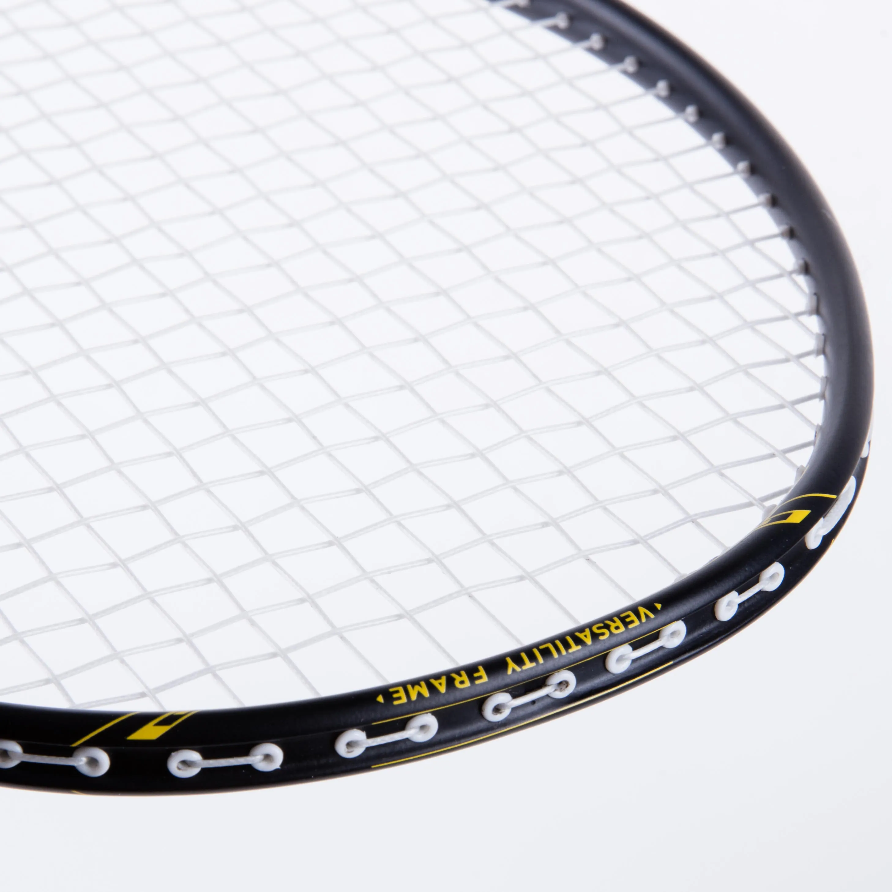 Badminton racket BR 500 for adults black-yellow PERFLY, black