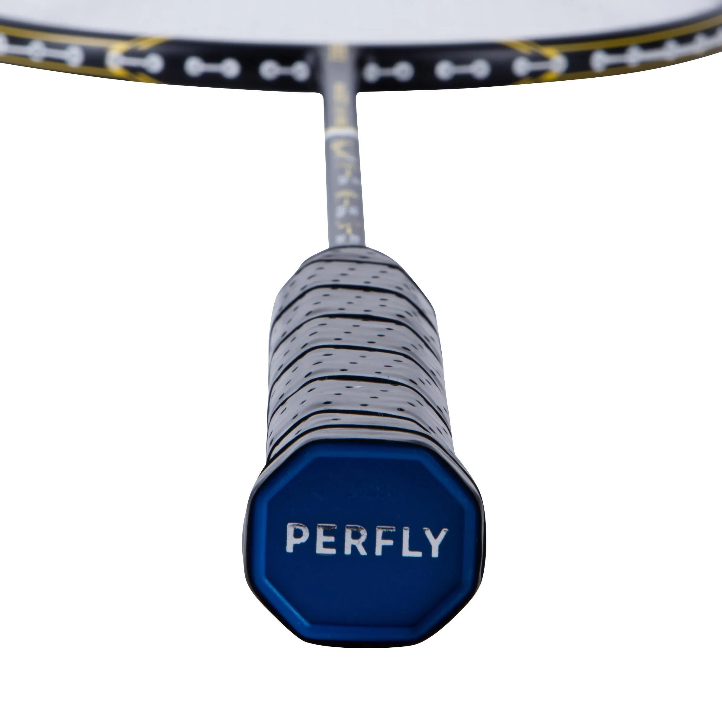 Badminton racket BR 500 for adults black-yellow PERFLY, black