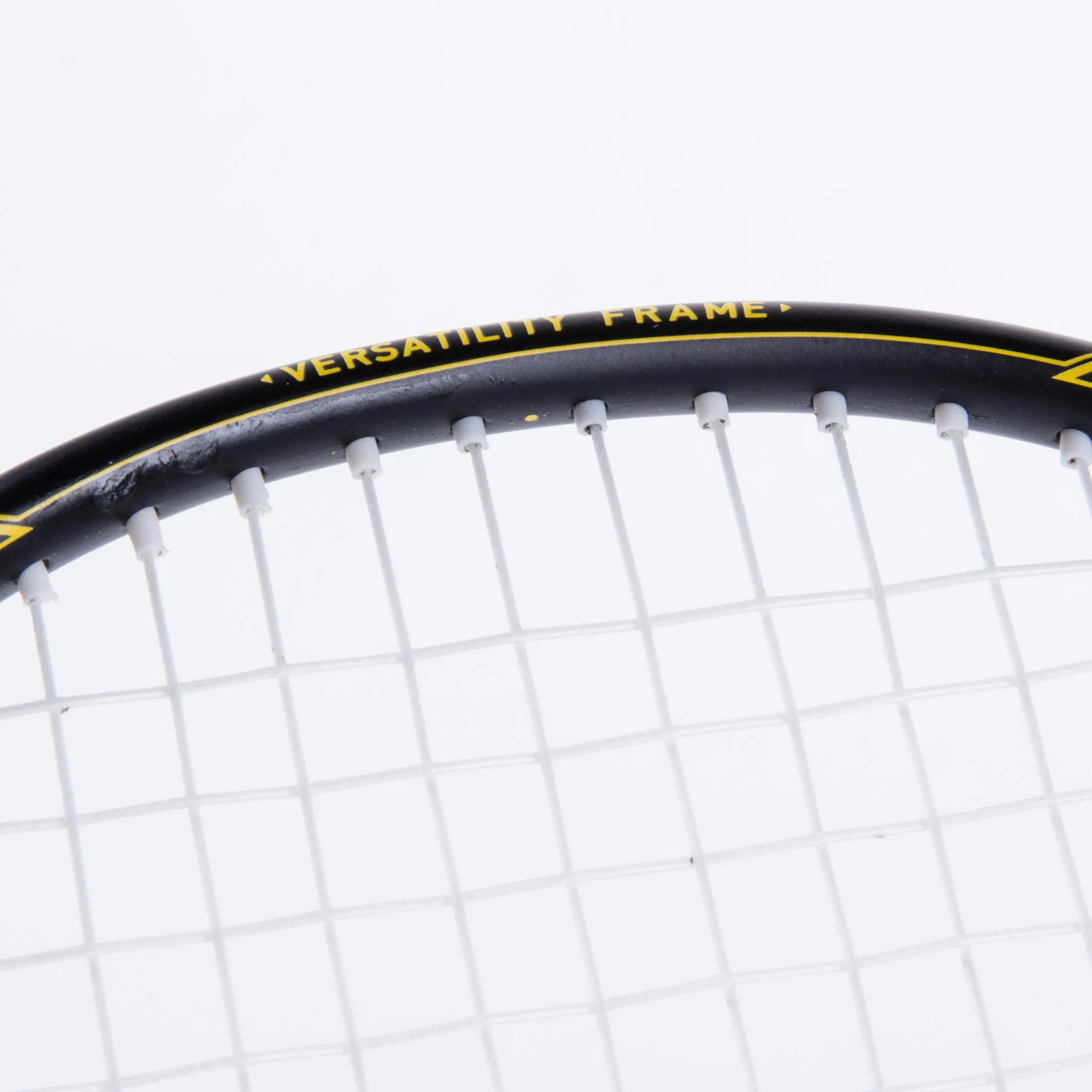 Badminton racket BR 500 for adults black-yellow PERFLY, black