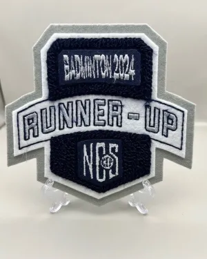 Badminton Runner-Up Patch