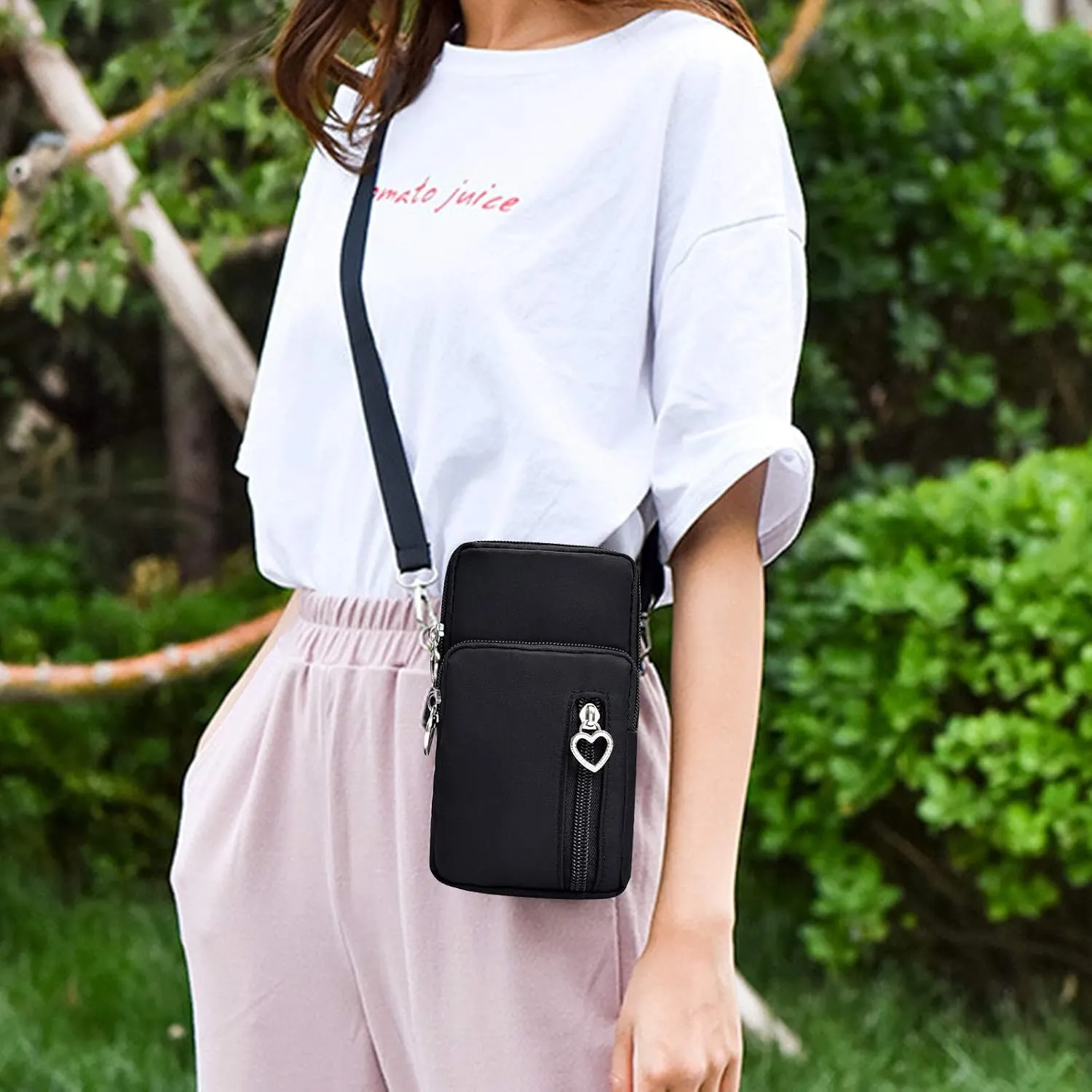 BIAOTIE Lightweight Small Crossbody bags Cell Phone Purses Travel Pouch Shoulder Bag for Women