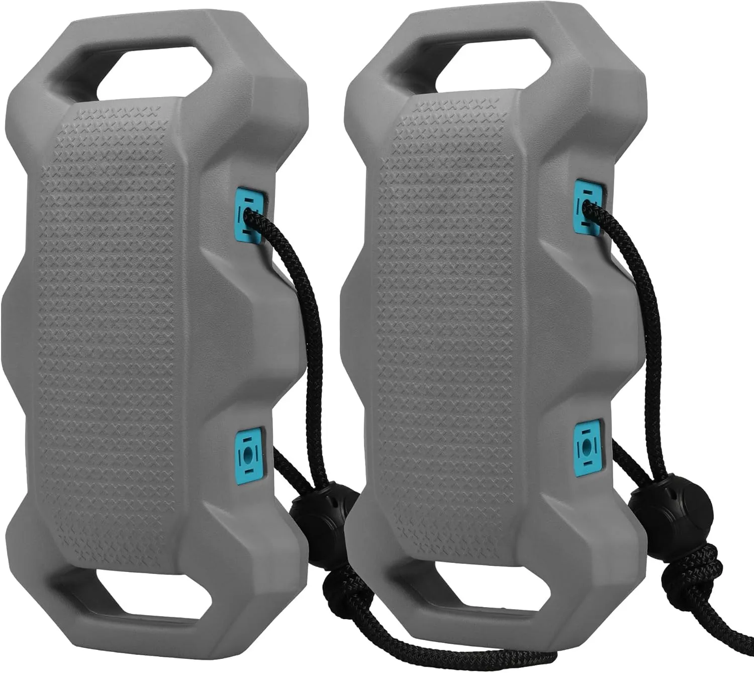 EVA Foam Boat Fender Bumpers 2 Packs with Nylon Ropes for Docking Pontoon Bass and Jet Ski Boats
