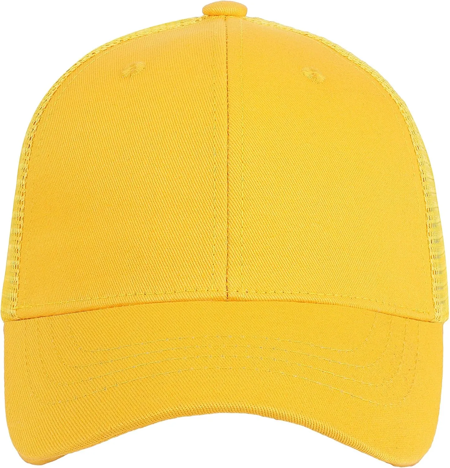 Falari Trucker Hat Baseball Cap Structured Plain Design 6 Panel, Adjustable Size