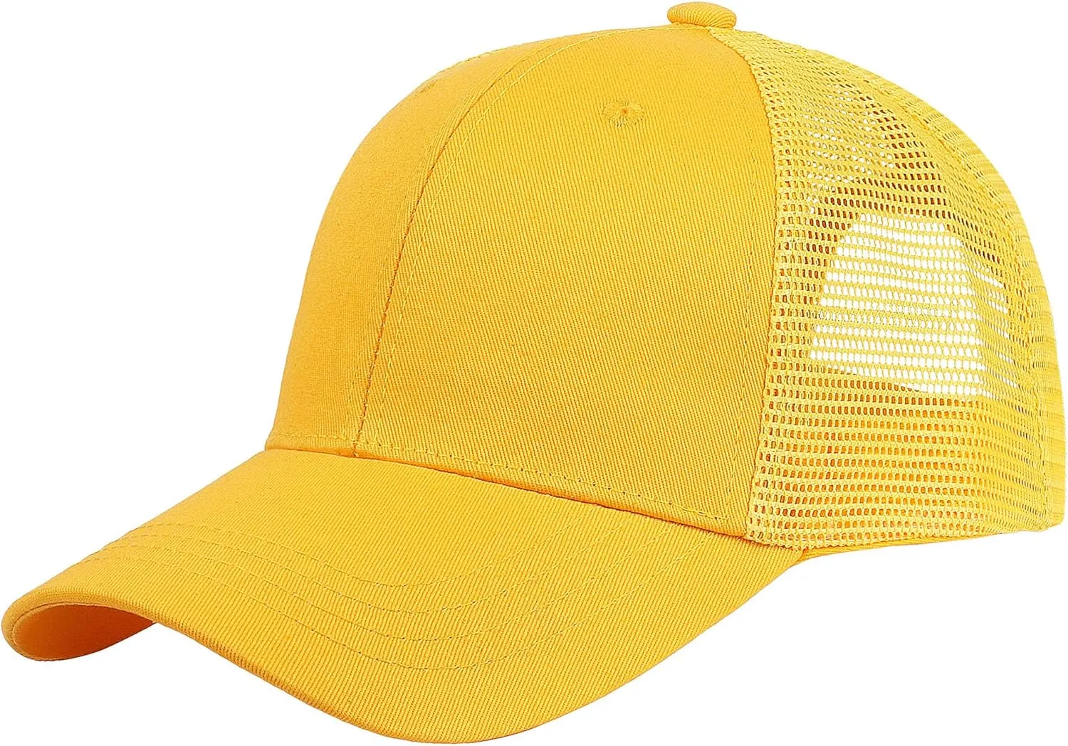Falari Trucker Hat Baseball Cap Structured Plain Design 6 Panel, Adjustable Size