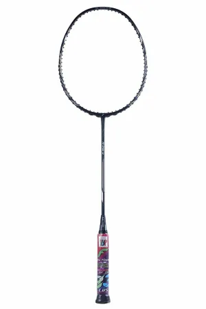 Flex Power Air Speed 12 (Mega Tension - 33LBS)Full Graphite Badminton Racquet with Full Racket Cover