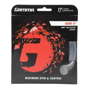 Gamma Ocho 17 Tennis String Silver