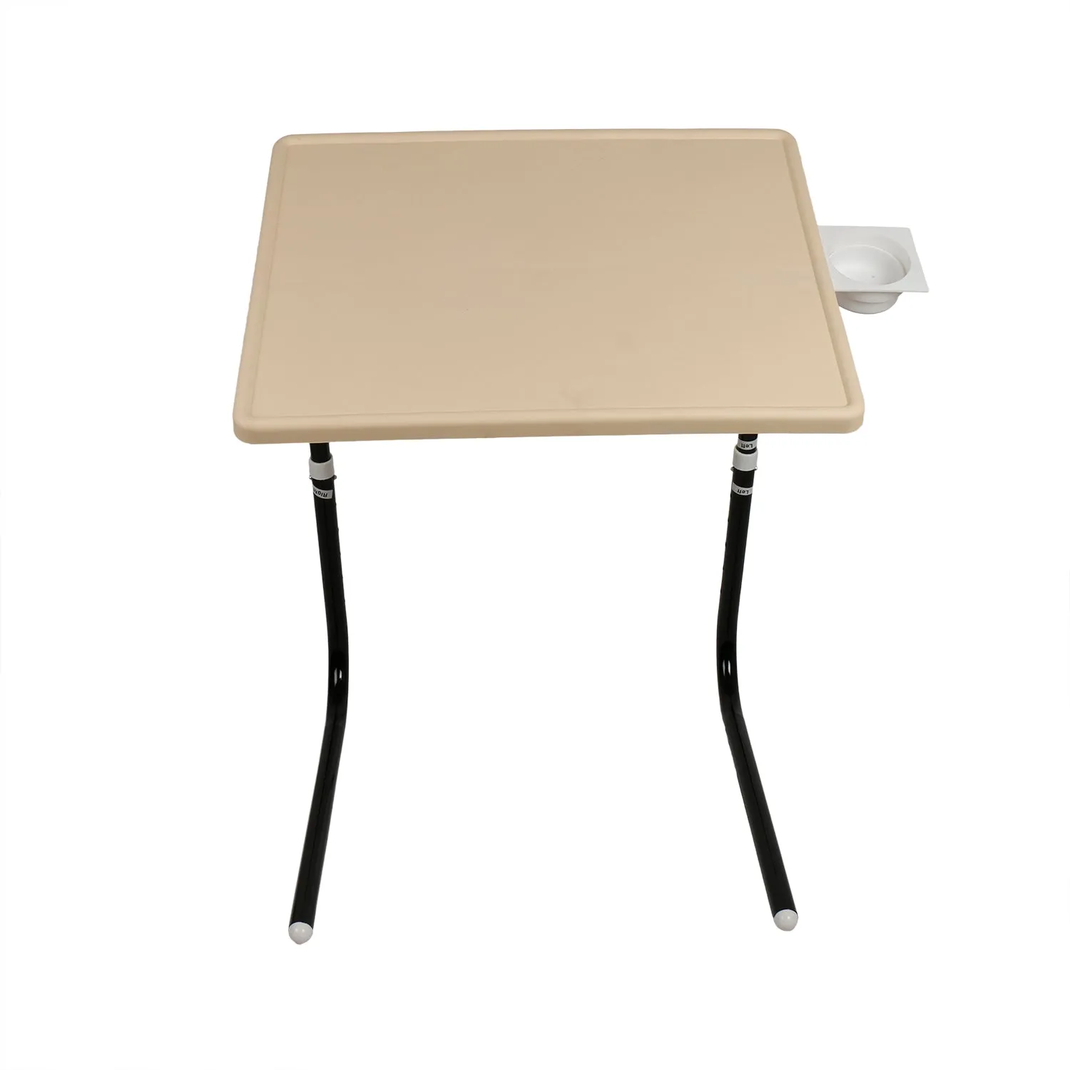 Height Adjustable Laptop Table - Biege Color