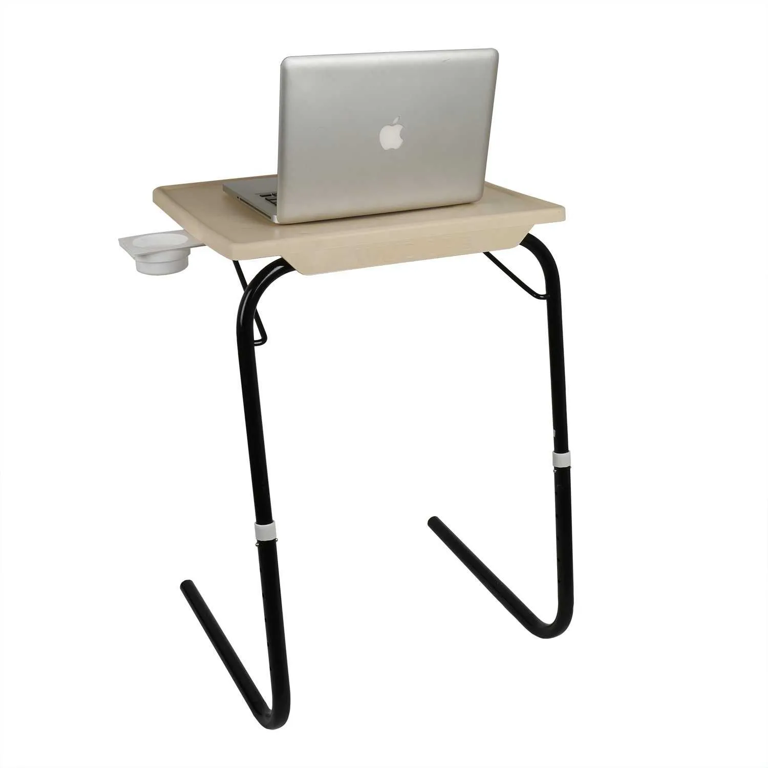 Height Adjustable Laptop Table - Biege Color