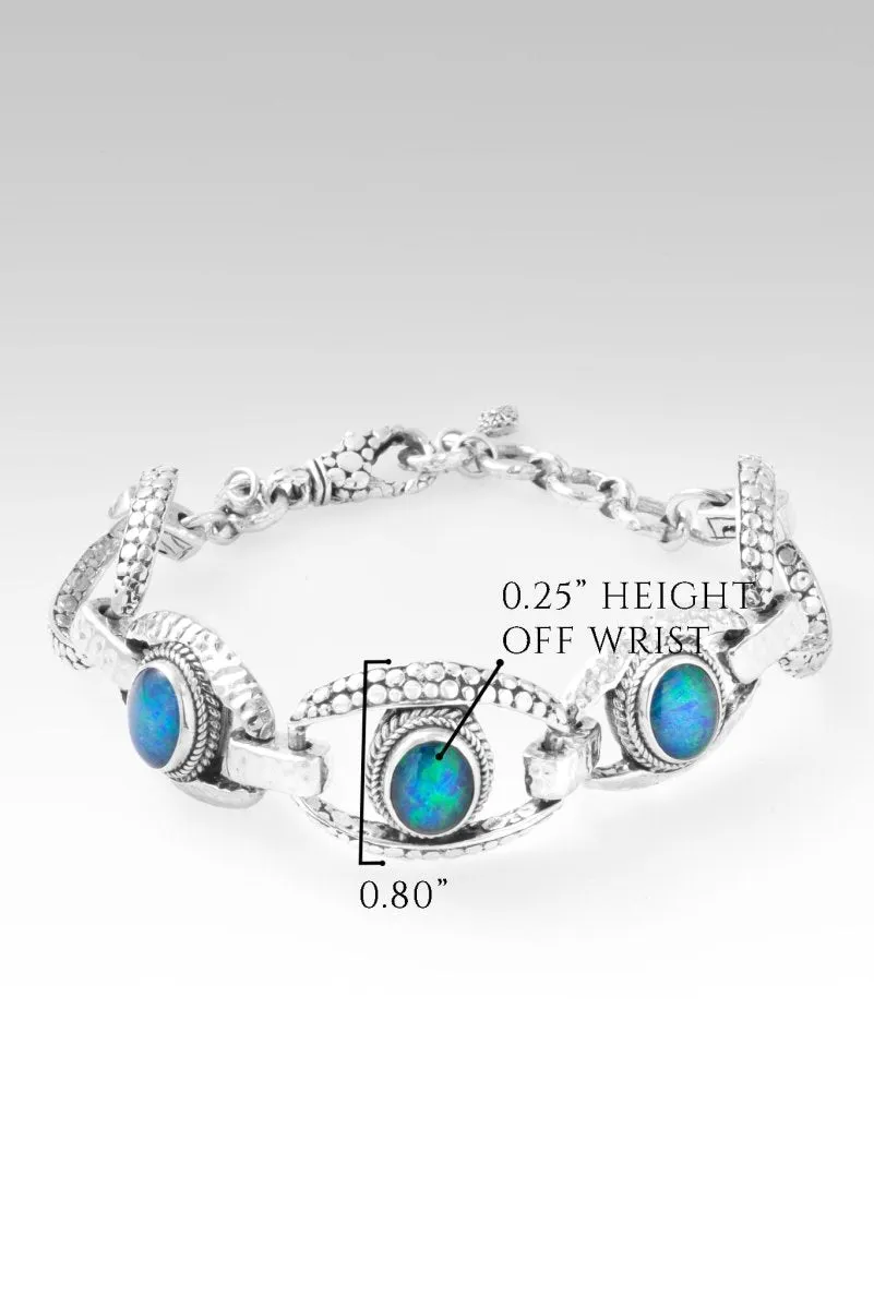 Hope in Him Bracelet™ in Austrailian Opal Triplet