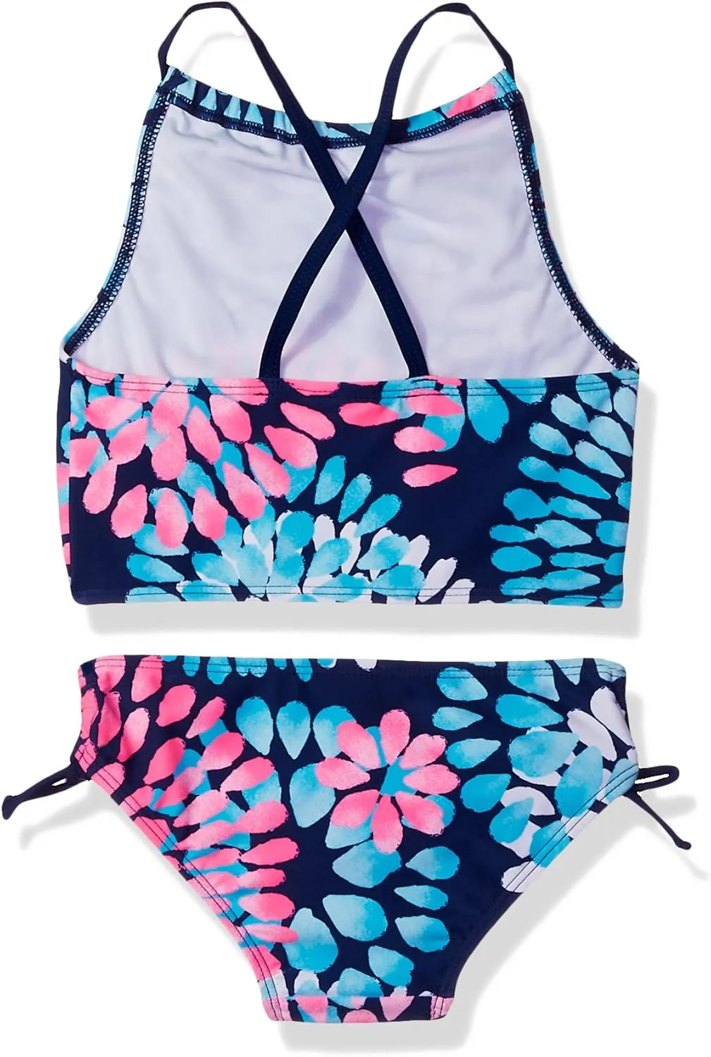 Kanu Surf Girls' Daisy UPF 50 Beach Sport Halter Tankini 2-Piece Swimsuit