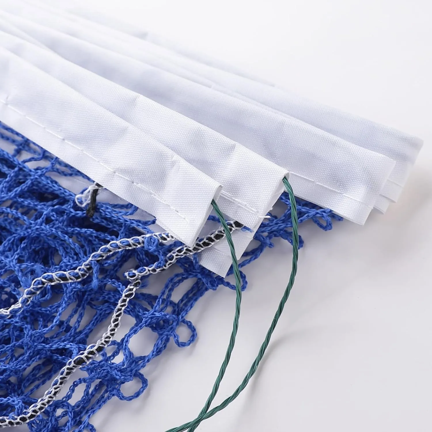 Kuber Industries Badminton Net|Nylon Net for Tournament, Sports Coaching|Shuttle Net Indoor, Outdoor-Pack of 5 (Blue)