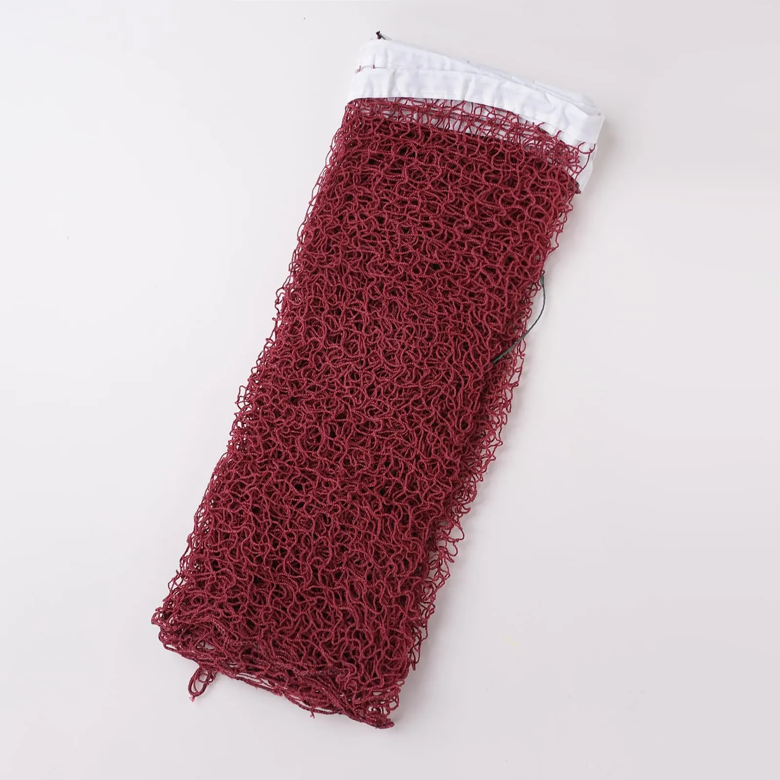 Kuber Industries Badminton Net|Nylon Net for Tournament, Sports Coaching|Shuttle Net Indoor, Outdoor (Wine Red)