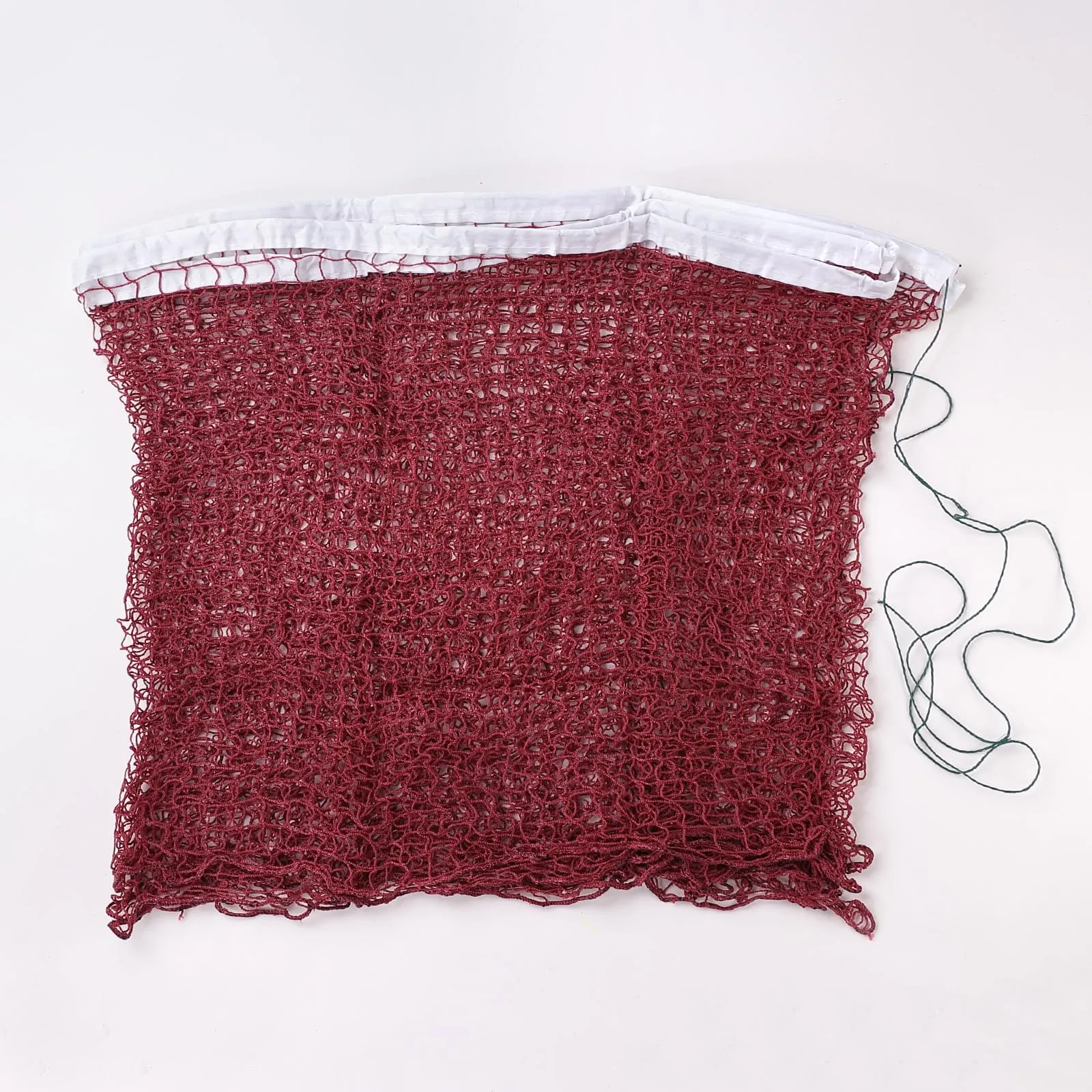 Kuber Industries Badminton Net|Nylon Net for Tournament, Sports Coaching|Shuttle Net Indoor, Outdoor (Wine Red)
