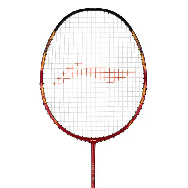 Li-Ning Combat Z8 Badminton Racket (Red/Black/Gold) - 80 Grams