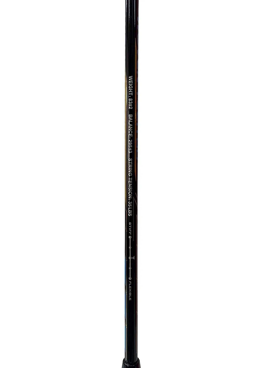 Maxbolt Woven Tech 60 Badminton Racket - Black/Blue