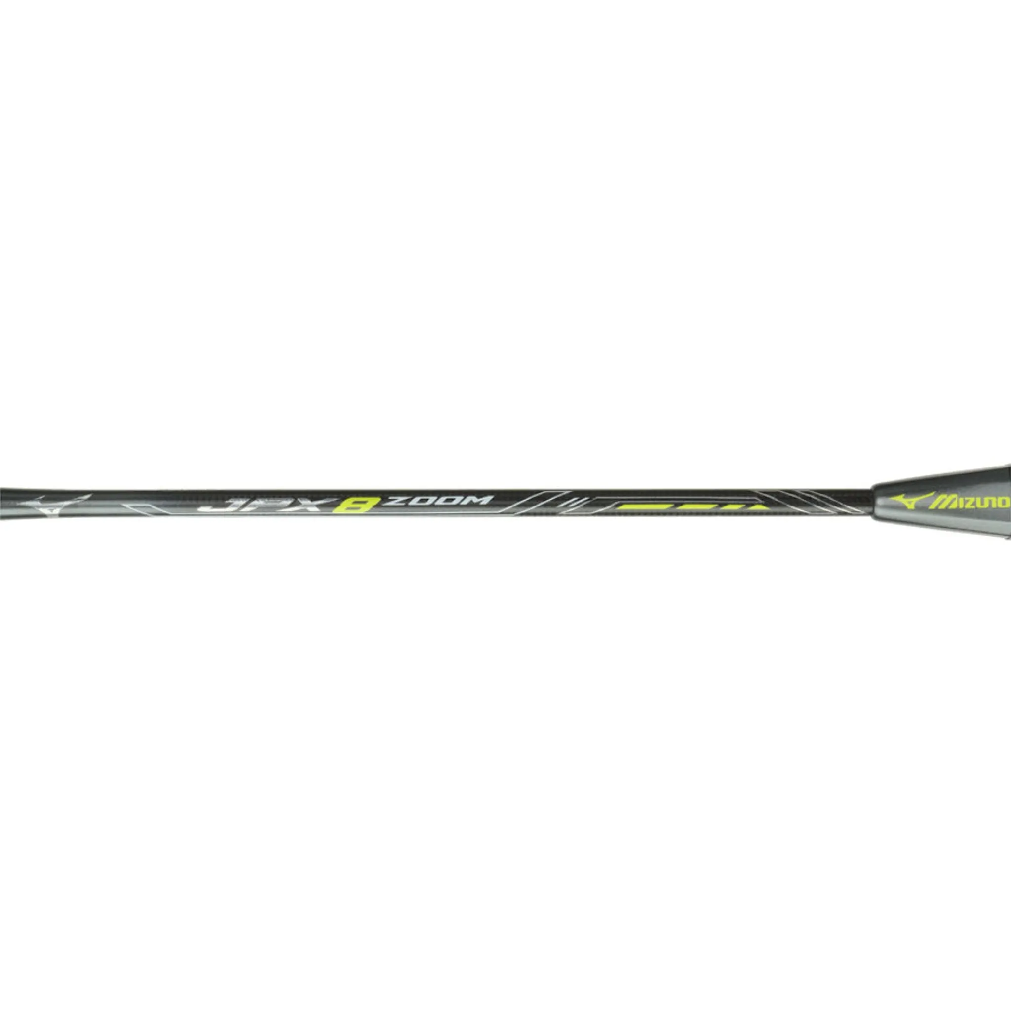 Sure, I can help with that! A better-optimized title for this e-commerce product in English with modifiers could be: High-Performance Mizuno JPX 8 Zoom Badminton Racket