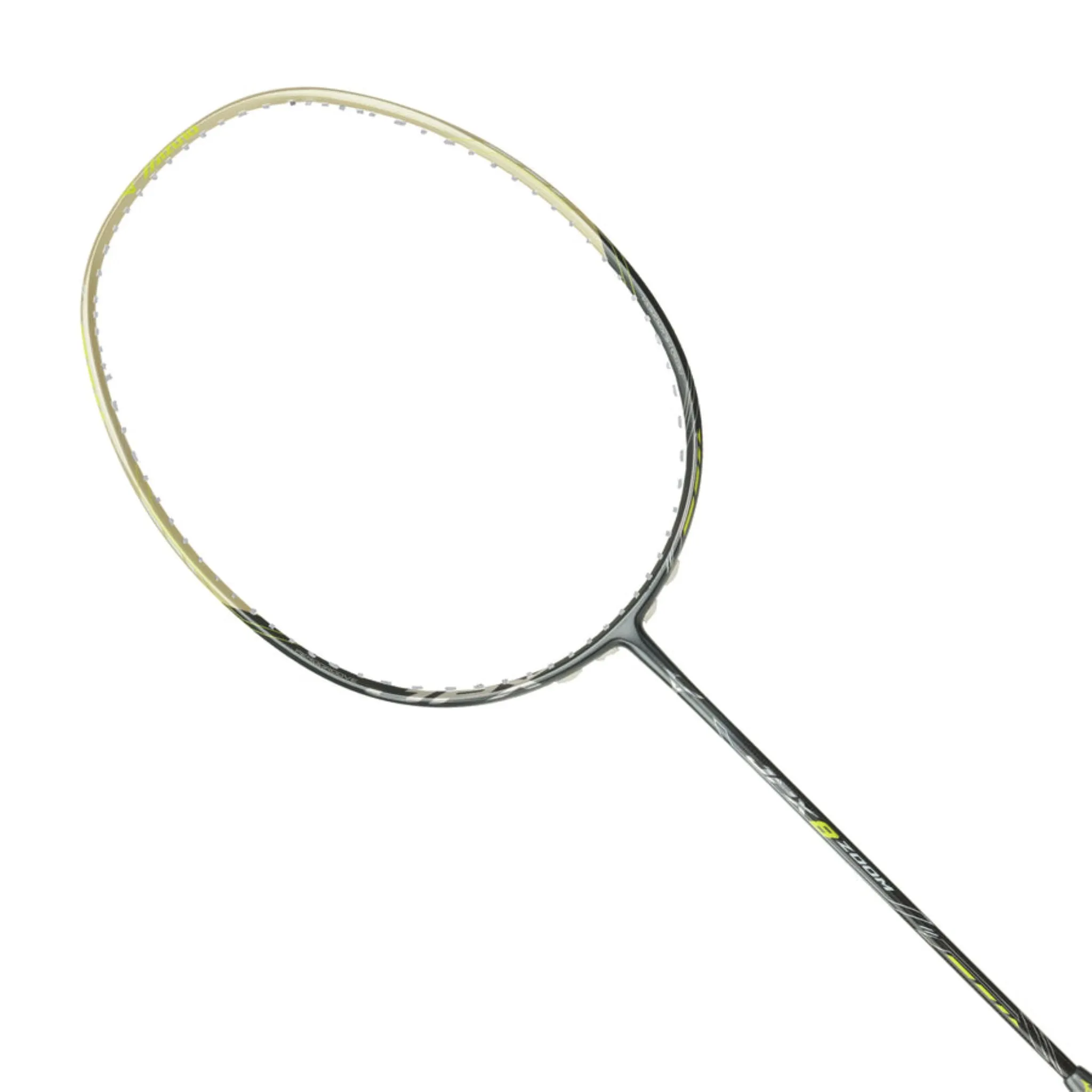 Sure, I can help with that! A better-optimized title for this e-commerce product in English with modifiers could be: High-Performance Mizuno JPX 8 Zoom Badminton Racket