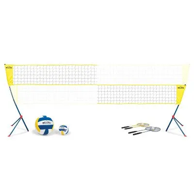Open Box - Beyond Outdoors Standard Volleyball/Badminton Set