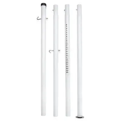 Open Box - Franklin Sports Steel Volleyball Net System