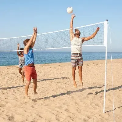 Open Box - Franklin Sports Steel Volleyball Net System