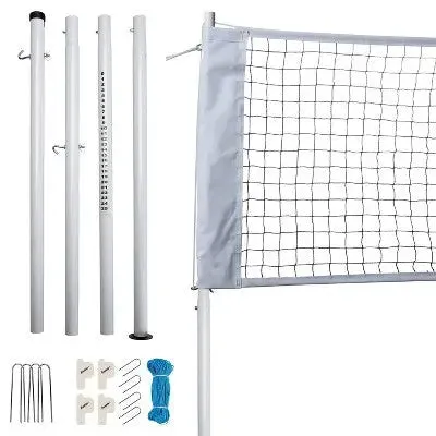 Open Box - Franklin Sports Steel Volleyball Net System