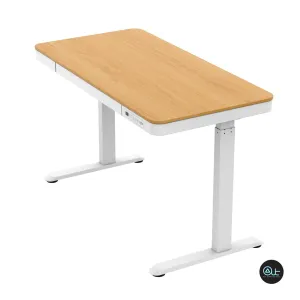 SMART-W Standing Desk / Storage Drawer / USB Charger Ports / All-In-One Preassembled Design