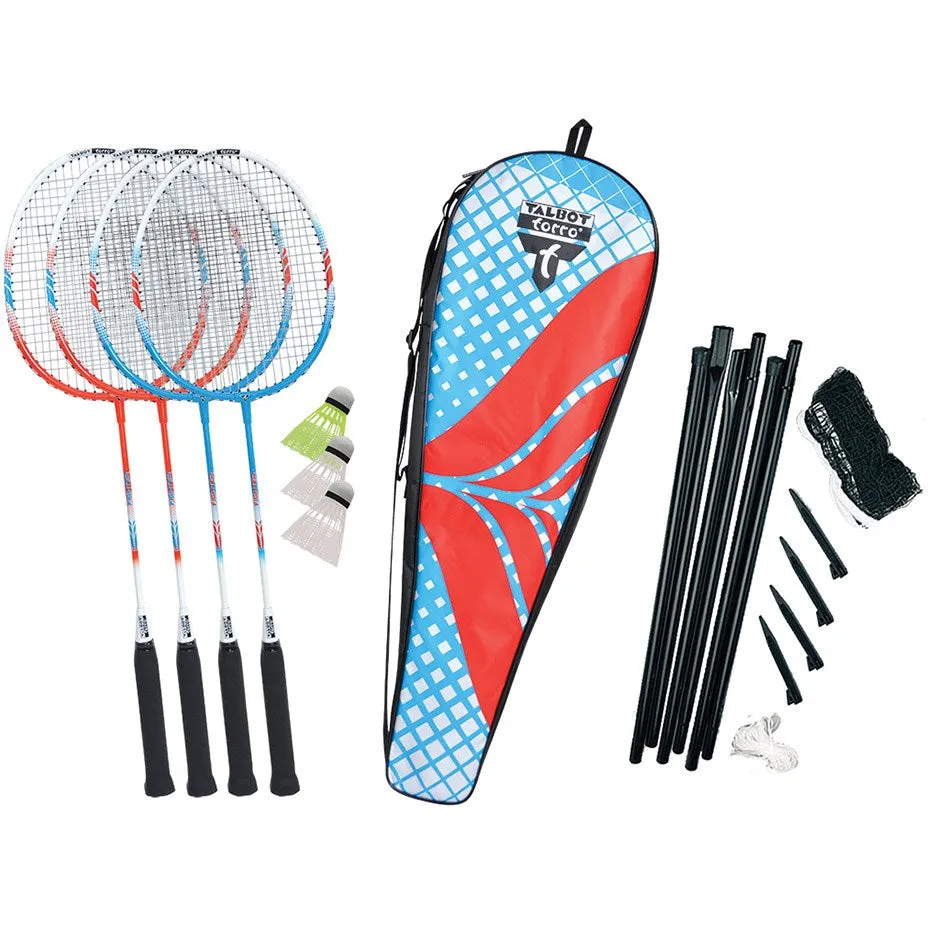 Talbot Torro 4 Players Badminton Set 449408T