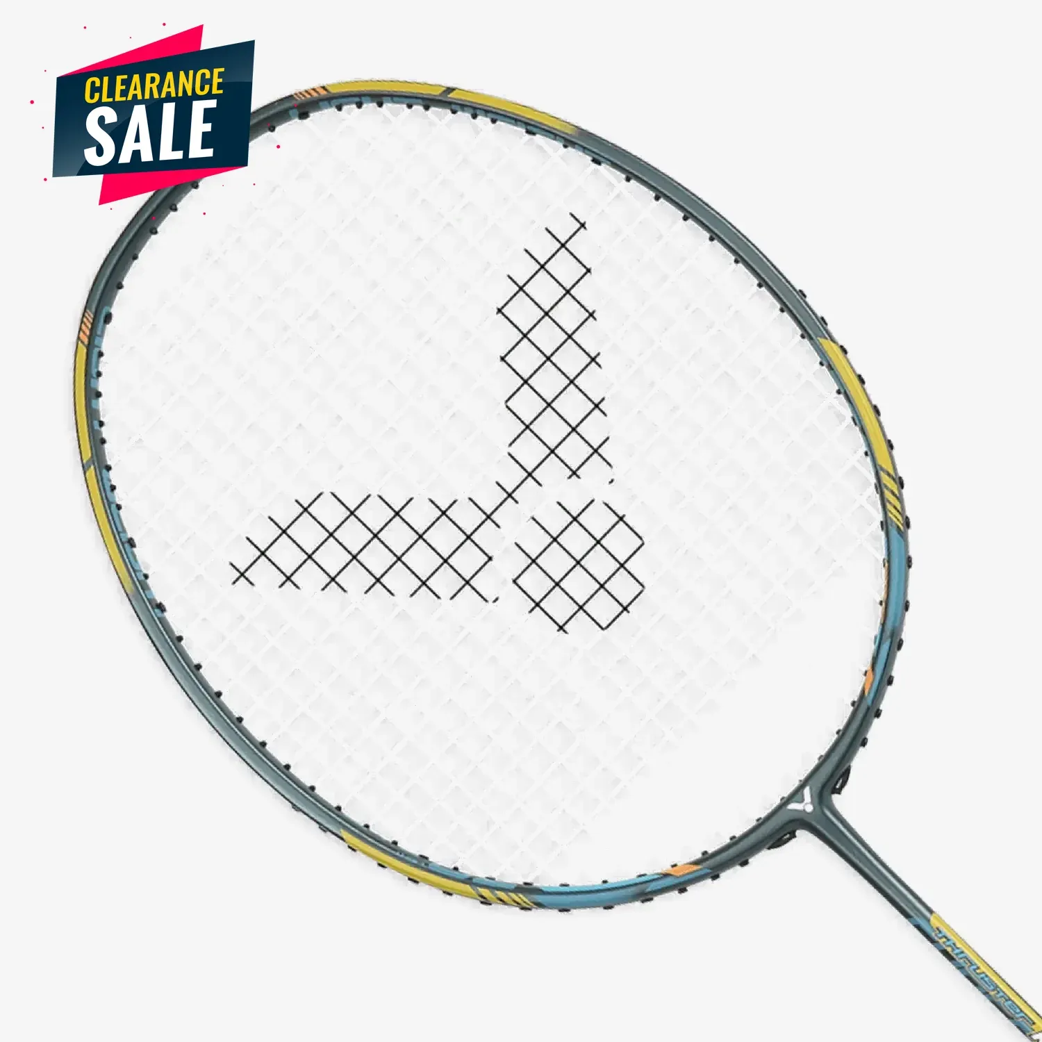 THRUSTER K 70 U (Unstrung) (Gray/Yellow) (TK-70-U)