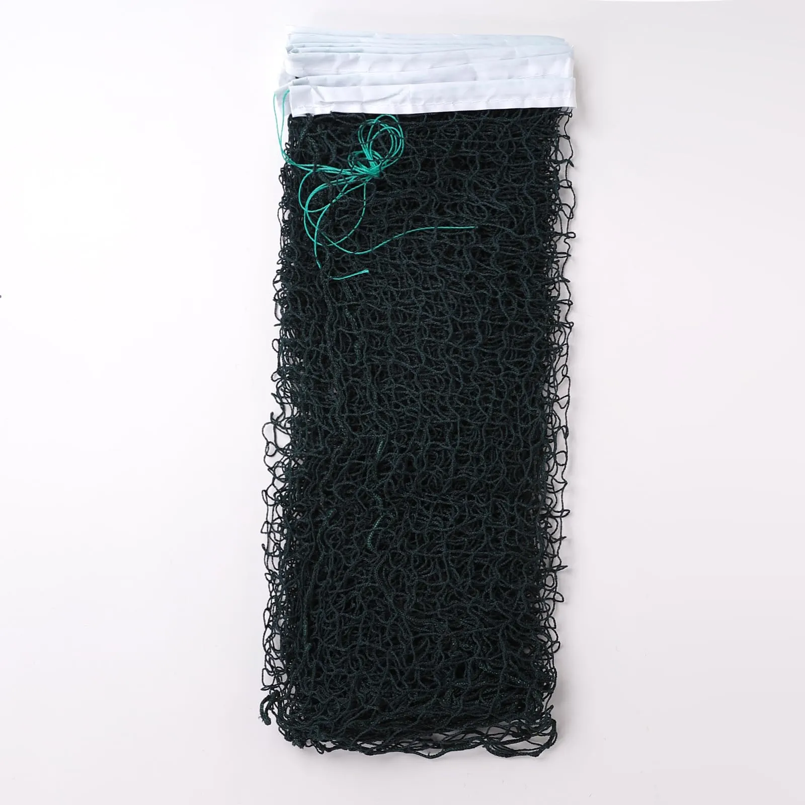Urbane Home Badminton Net|Nylon Net for Tournament, Sports Coaching|Shuttle Net Indoor, Outdoor (Dark Green)