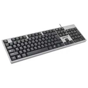 USB Computer Keyboard - Full SIze - 104 keys - For Windows, PC, Laptop