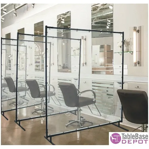 Versatile Mobile Fire Retardant PVC Room Divider Partition Fast Setup