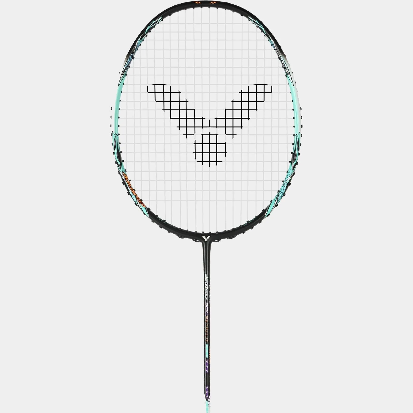 Victor AuraSpeed 90K Metallic Badminton Racket (Pale Turquoise)