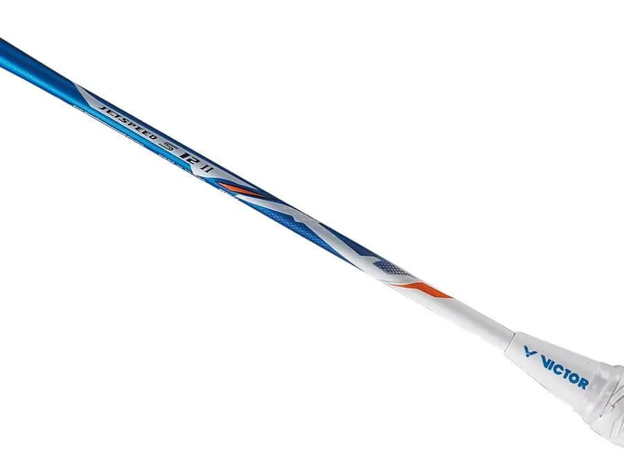 Victor Jetspeed S 12 II (JS-12 II F) Unstrung Badminton Racket [Blue]