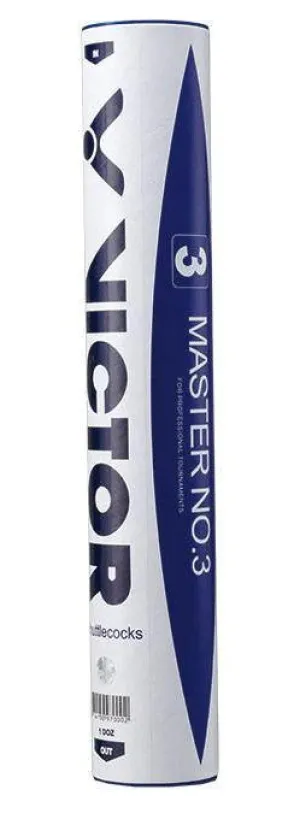 Victor Master #3 Feather Shuttle (Dozen - 12 Shuttles)