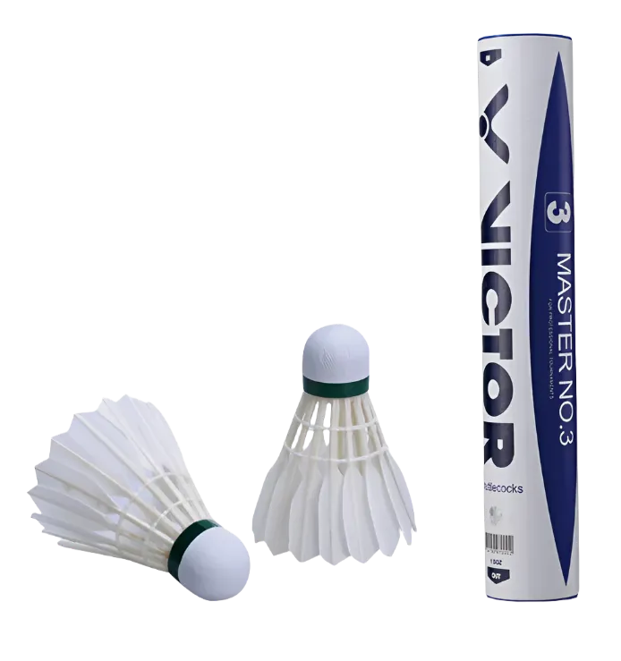 Victor Master #3 Feather Shuttle (Dozen - 12 Shuttles)