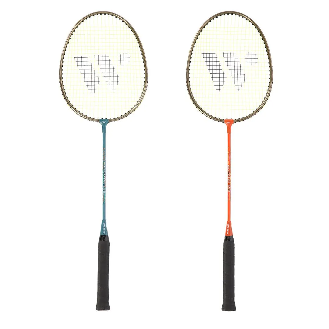 Wish Alumtec 550K Badminton Racket Set