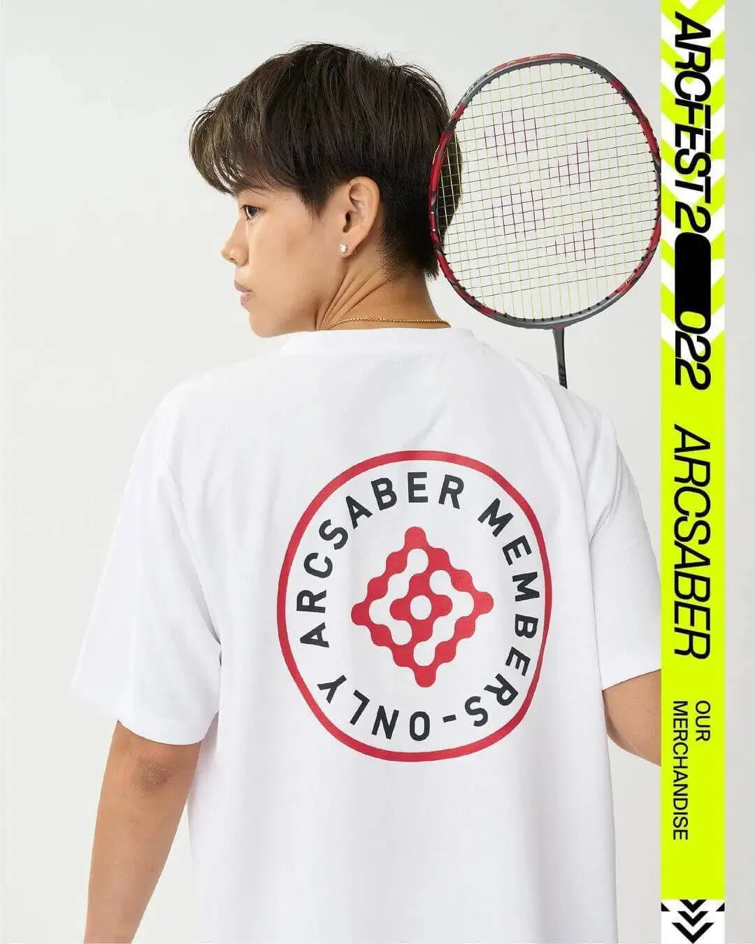 Yonex Arcsaber 11 Play (Grayish Pearl) (Pre-Strung)