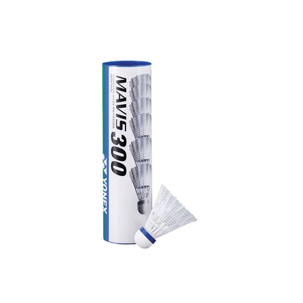 Yonex Mavis 300 Nylon Shuttles - White