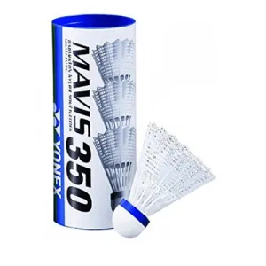 Yonex Mavis 350 Nylon Shuttlecock (Tube of 3)
