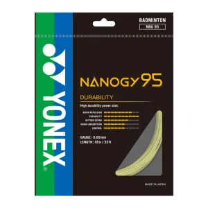 Yonex Nanogy 95 Badminton String - 10m