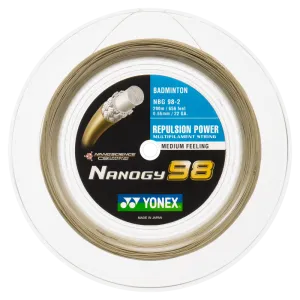 Yonex Nanogy 98 Badminton String Reel — 200m